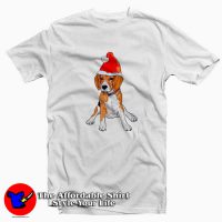 Lovely Santa Beagle Xmas National Dog Day T-shirt