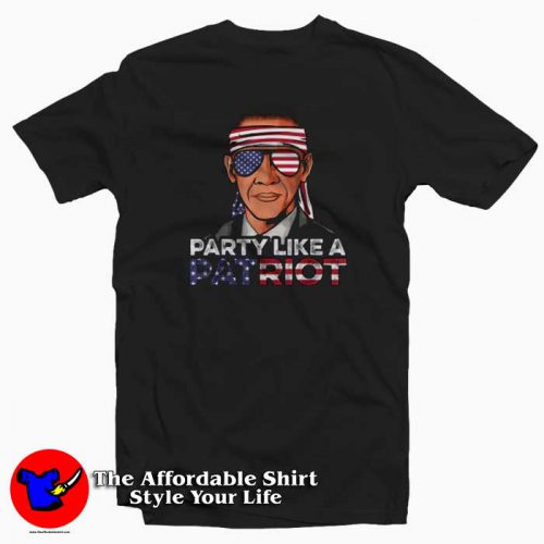 Obama American Flag Sunglasses Tshirt 500x500 Obama American Flag Sunglasses Unisex T shirt Cheap