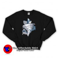 Original Halloween Tornado Shark Sweatshirt