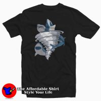 Original Halloween Tornado Shark T-shirt