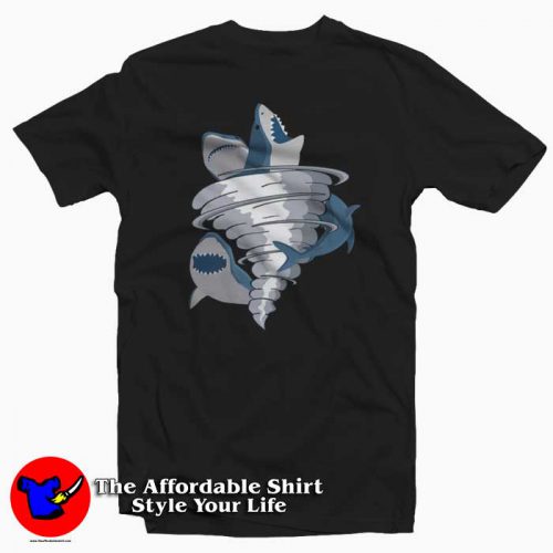 Original Halloween Tornado Shark Unisex Tshirt 500x500 Original Halloween Tornado Shark T shirt On Sale