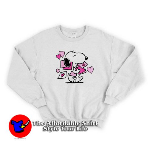 Peanuts Snoopy Love Giving National Dog Day Sweater 500x500 Snoopy Love Giving National Dog Day Sweatshirt On Sale