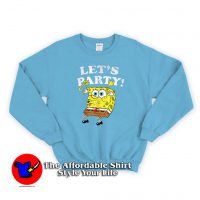 Cute Spongebob Squarepants Lets Party Sweatshirt