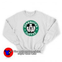 Starbucks Coffee Mickey Mouse Custom Sweatshirt