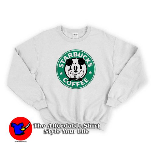 Starbucks Coffee Mickey Mouse Custom Sweater 500x500 Starbucks Coffee Mickey Mouse Custom Sweatshirt On Sale