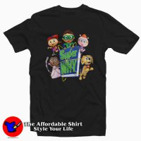 Funny Cartoon Super Why 4 Group T-shirt