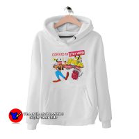 Supreme Disney Pluto Goofy Covid-19 Hoodie