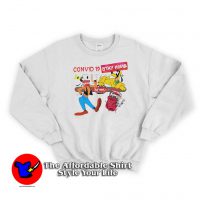 Supreme Disney Pluto Goofy Covid-19 Sweatshirt