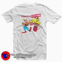 Supreme Disney Pluto Goofy Covid-19 T-shirt