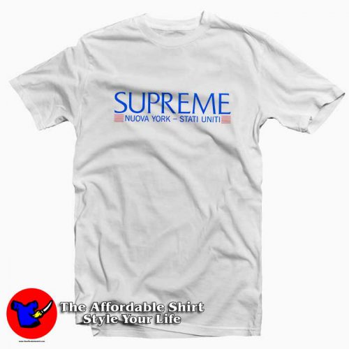 Supreme Nouva York Stati Uniti Funny Tshirt 500x500 Supreme Nouva York Stati Uniti Funny T shirt Cheap