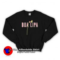 Tangliii Vintage Dua Lipa Logo Graphic Sweatshirt