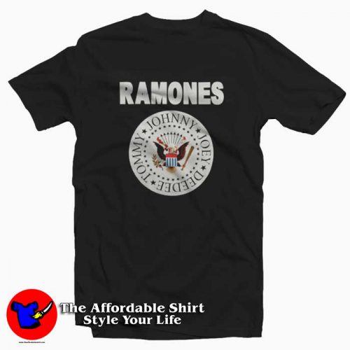 The Ramones American Punk Rock Tshirt 500x500 The Ramones American Punk Rock T shirt On Sale