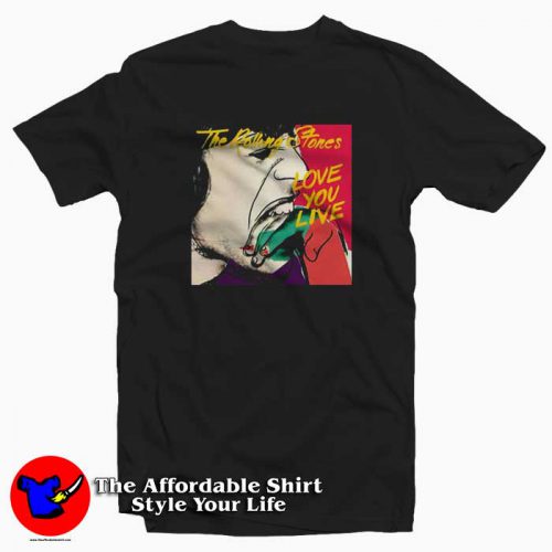 The Rolling Stones Love You Live Tshirt 500x500 The Rolling Stones Love You Live T shirt On Sale