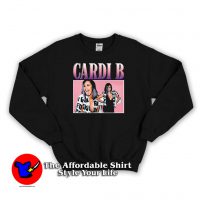 Vintage Cardi B Pinky Unisex Sweatshirt