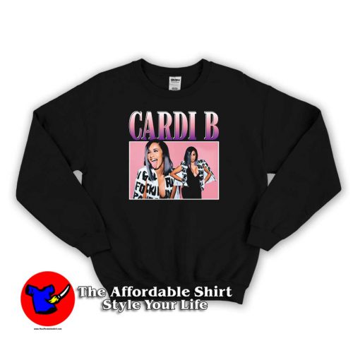 Vintage Cardi B Pinky Unisex Sweater 500x500 Vintage Cardi B Pinky Unisex Sweatshirt On Sale