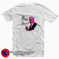 Vintage Pink Freud Graphic Unisex T-shirt