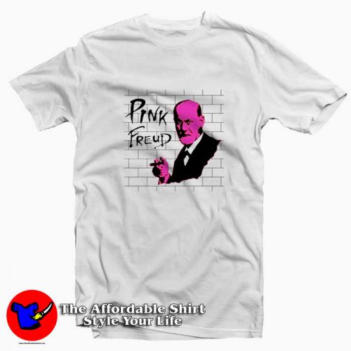 Vintage Pink Freud Graphic Unisex Tshirt 500x500 Vintage Pink Freud Graphic Unisex T shirt On Sale