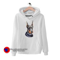 Watercolor Doberman National Dog Day Hoodie