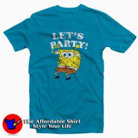 Cute Spongebob Squarepants Lets Party T-shirt