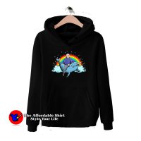 Bernie Sanders Dolphin & Rainbow Funny Hoodie