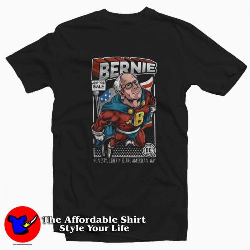 Bernie Sanders Superhero To The Rescue Tshirt 500x500 Bernie Sanders Superhero To The Rescue T shirt On Sale