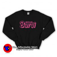 Cardi B Gang Bardi Hip Hop Pink Graphic Sweatshirt