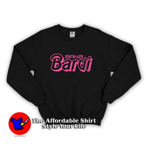 Cardi B Gang Bardi Hip Hop Pink Graphic Sweater 500x500 Cardi B Gang Bardi Hip Hop Pink Graphic Sweatshirt On Sale