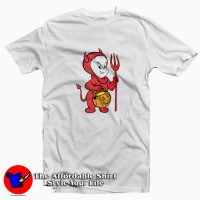 Cartoon Vintage Casper Devil Costume T-shirt