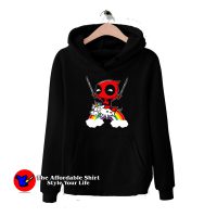 Deadpool Unicorn Rainbow Comedy Hoodie