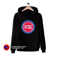 Detroit Pistons Basketball Logo Unisex Hoodie