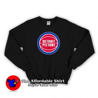 Detroit Pistons Basketball Logo Unisex Sweatshirt