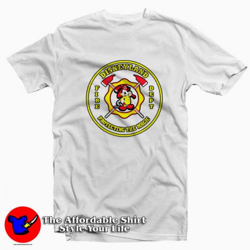 Disneyland Fire Dept Protecting The Magic Tshirt 500x500 Disneyland Fire Dept Protecting The Magic T shirt Cheap