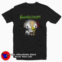 Frankensnoopy Charlie Brown Peanuts Parody T-shirt