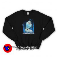 Funny Olaf Face Mask Quarantined Unisex Sweatshirt