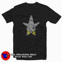 Funny Partrick Space Alien Parody Cartoon T-shirt