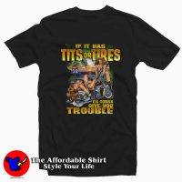 Funny Saying Hot Biker Chicks Motorcycle T-shirt