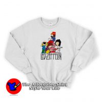 Funny The Peanuts Led Zeppelin Vintage Sweatshirt