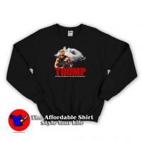 Funny Trump Rambo America Patriotic Sweatshirt