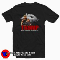 Funny Trump Rambo America Patriotic T-shirt