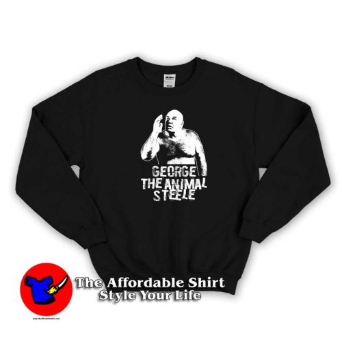 George The Animal Legends Of Wrestling Sweater 500x500 George The Animal Legends Of Wrestling Sweatshirt On Sale