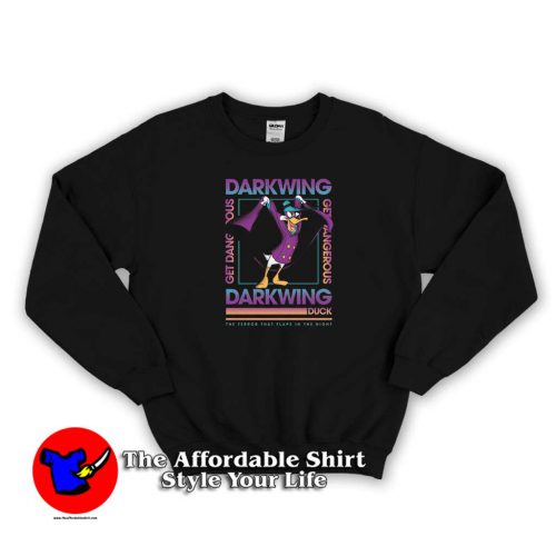 Get Dangerous The Night Darkwing Duck Sweater 500x500 Get Dangerous The Night Darkwing Duck Sweatshirt On Sale