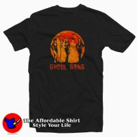 Ghoul Gang Frankenstein Lily Elvira & Morticia T-shirt