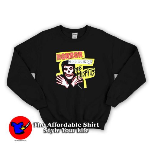 HORROR MISFITS BUSINESS Sweater 500x500 Vintage Horror Misfits Business Unisex Sweatshirt On Sale