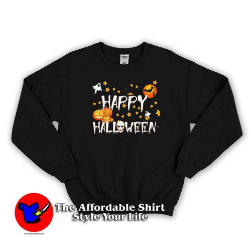 Happy Halloween Scary Pumpkin Boys Sweater 500x500 Happy Halloween Scary Pumpkin Boys Sweatshirt On Sale