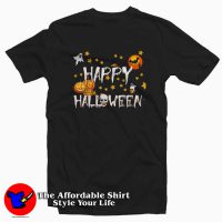 Happy Halloween Scary Pumpkin Boys T-shirt