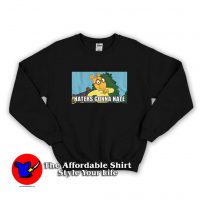 Haters Gonna Hate Arthur Cartoon Vintage Sweatshirt