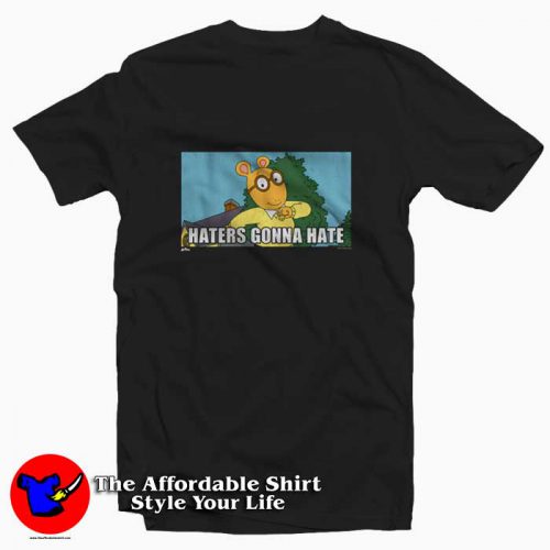 Haters Gonna Hate Arthur Cartoon Vintage Tshirt 500x500 Haters Gonna Hate Arthur Cartoon Vintage T shirt On Sale