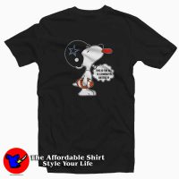 Haters Snoopy Parody Dallas Cowboys T-shirt