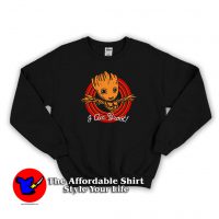 I'm Groot Looney Tunes Guardians Of Galaxy Sweatshirt