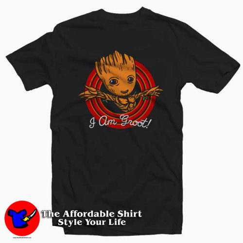 Im Groot Looney Tunes Guardians Of Galaxy Tshirt 500x500 I'm Groot Looney Tunes Guardians Of Galaxy T shirt On Sale